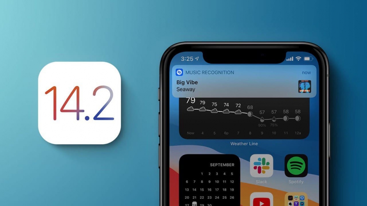 Доступна новая версия iOS 14.2